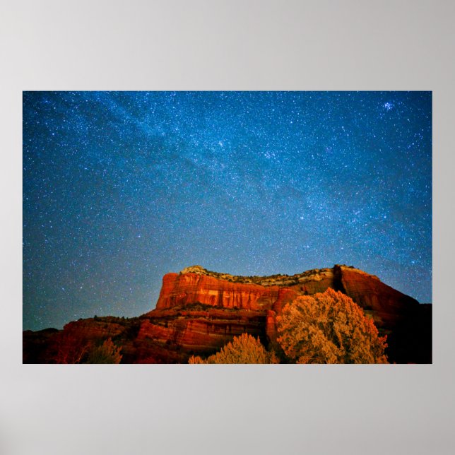 Poster Stars and Red Rock (Frente)