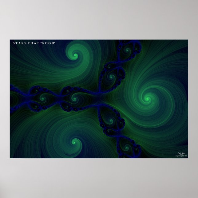 Poster Stars Que "Gogh" (Frente)