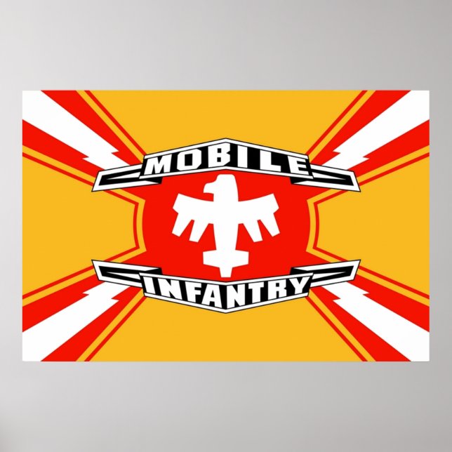 Poster Starship Troopers Mobile Infantry (Frente)