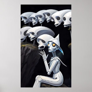 Poster Start the Evolution Without Me Ken Gage Art