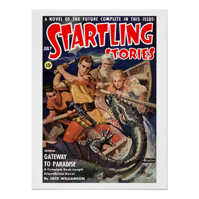 Pôster Startling Stories (julho de 1941) (Frente)