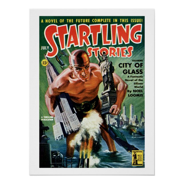 Pôster Startling Stories (julho de 1942) (Frente)