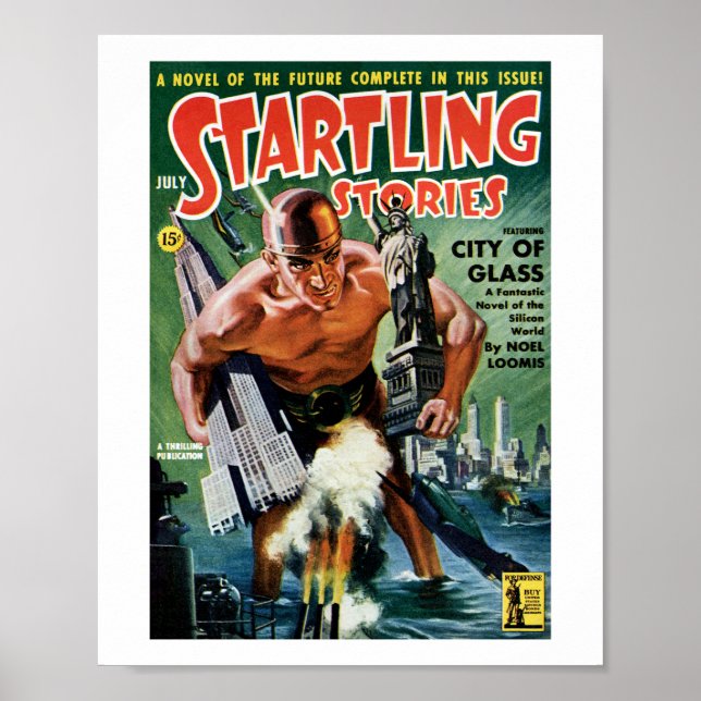 Poster Startling Stories (julho de 1942) (Frente)