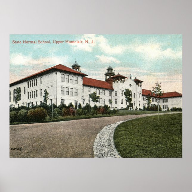 Pôster State Normal School, Montclair, Nova Jersey (Frente)