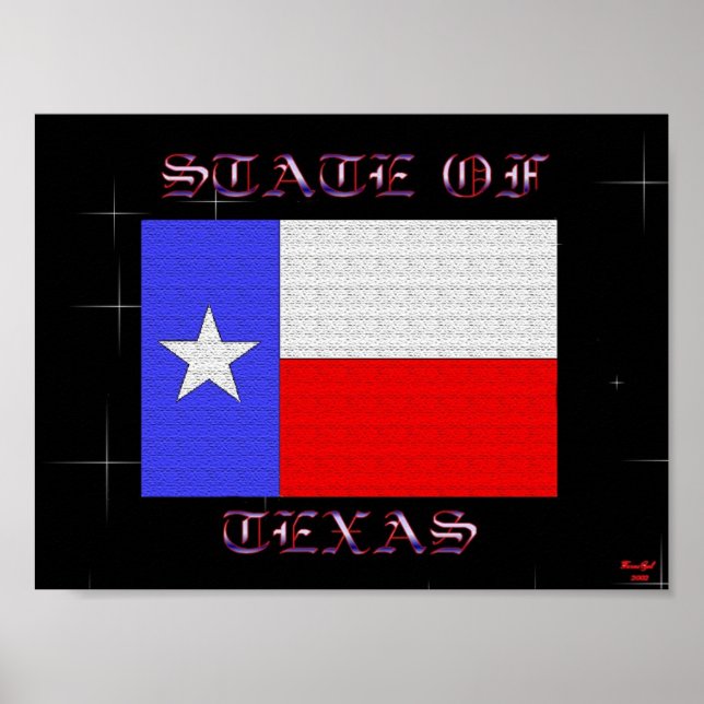 Pôster State Of Texas (Frente)