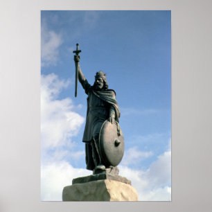 Pôster Statue of Alfred the Great