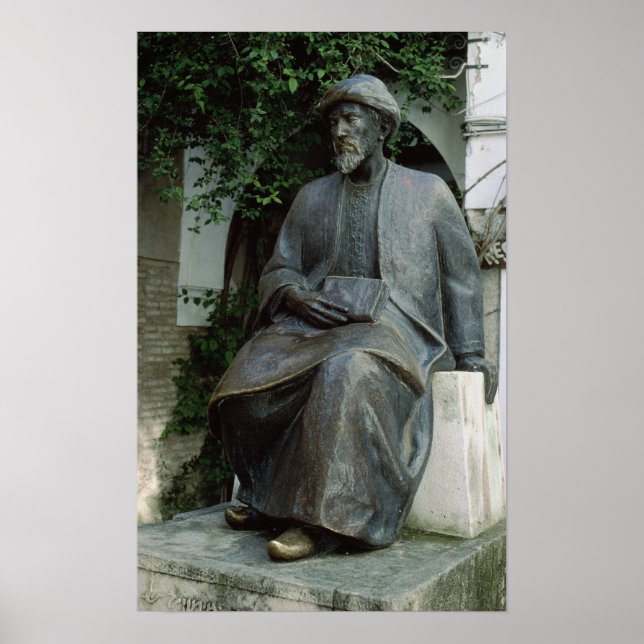Poster Statue of Moses Maimonides (Frente)