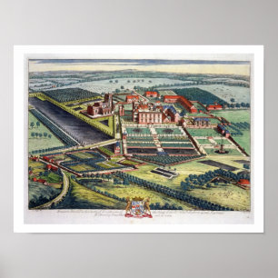 Pôster Staunton Harold no condado de Leicester engrave