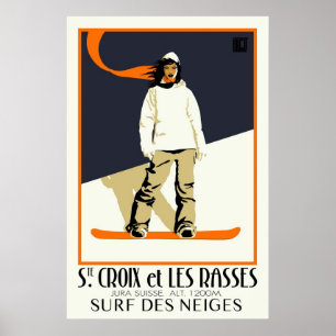 Pôster Ste. Croix e Les Rasses