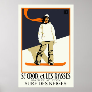 Pôster Ste. Croix et Les Rass