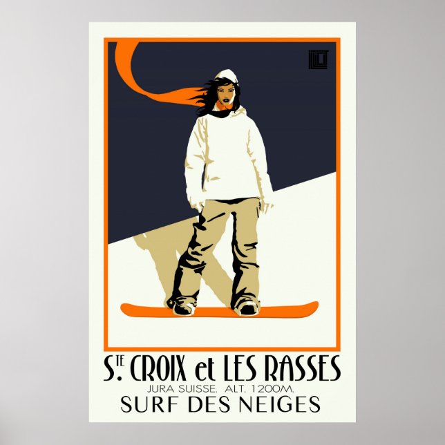 Pôster Ste. Croix et Les Rass (Frente)