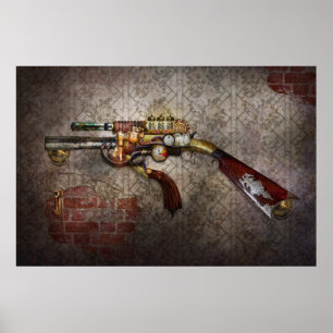 Poster Steampunk - Arma - O flanco