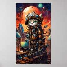 Steampunk Cat I
