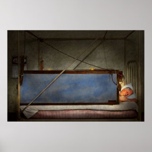 Poster Steampunk - Dorme como o morto 1927