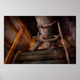 Pôster Steampunk - Gear - Fora de ordem