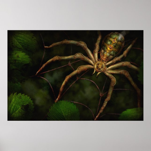 Poster Steampunk - Insect - Arachnia Automata (Frente)