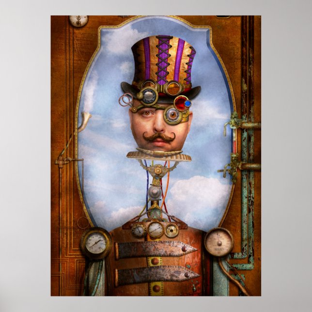 Poster Steampunk - Integrado (Frente)