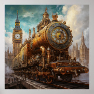 Poster Steampunk London