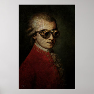 Pôster Steampunk Mozart