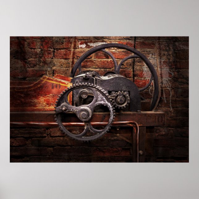 Poster Steampunk - No 10 (Frente)