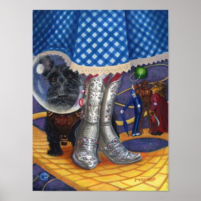 Poster Steampunk Oz (Frente)