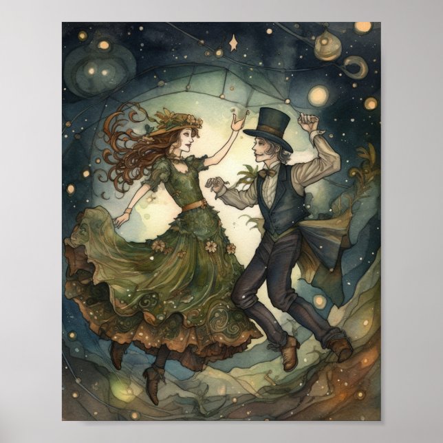 Poster Steampunk Waltz Encantado: Um Sonho Vitoriano (Frente)