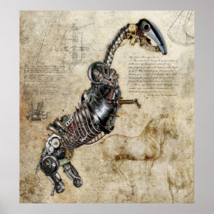 Pôster Steed Mark1 da máquina