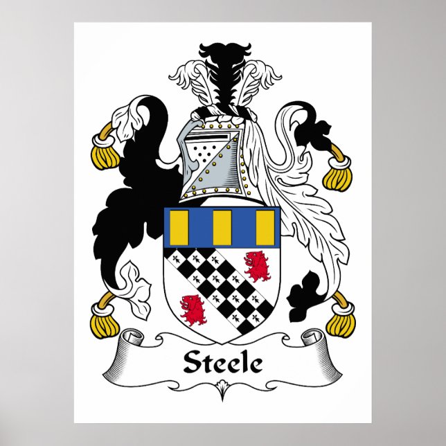 Pôster Steele Family Crest (Frente)