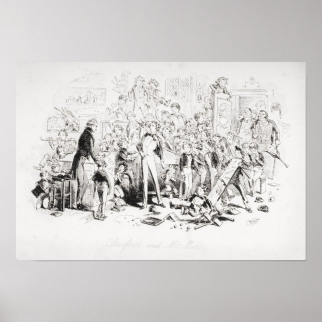 Pôster Steerforth and Mr. Mell (Frente)