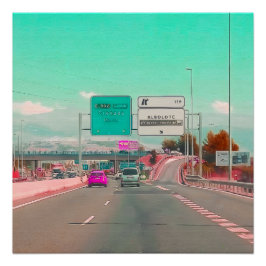 Pôster Steet Poster, Wall Decor