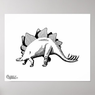 Pôster Stegosaurus