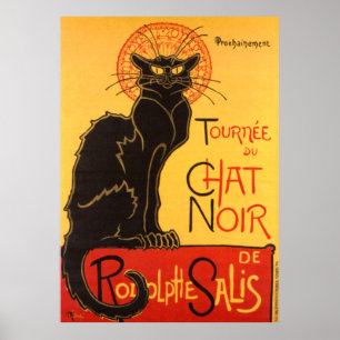 Pôster Steinlen: Bate-papo Noir