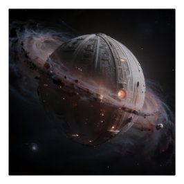 Pôster Stellar Path – Journey Through the Universe