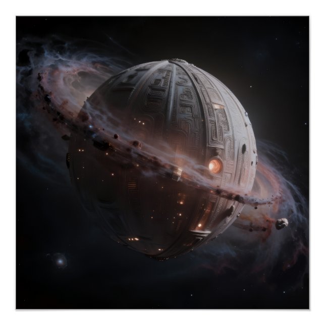 Pôster Stellar Path – Journey Through the Universe (Frente)