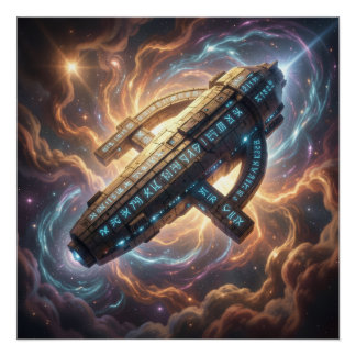 Pôster Stellar Path – Journey Through the Universe´5