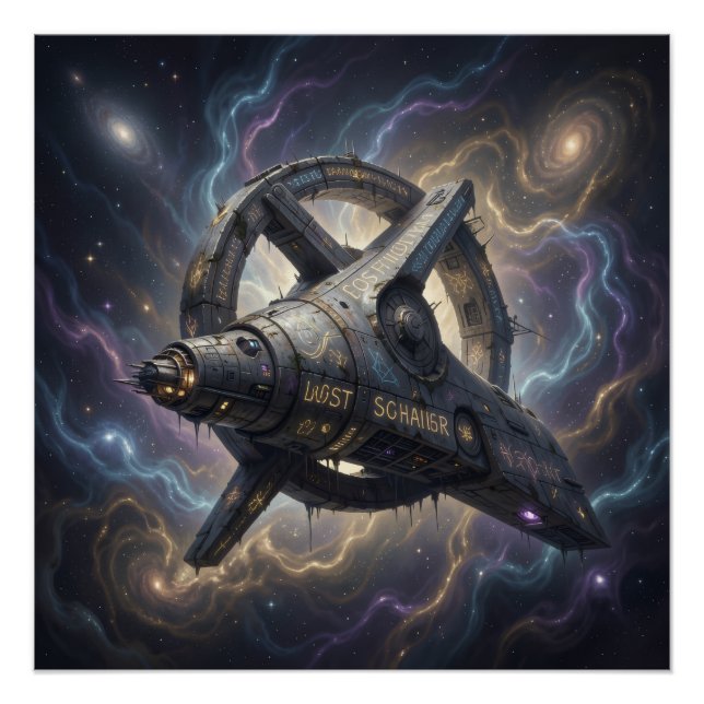 Pôster Stellar Path – Journey Through the Universe´7 (Frente)