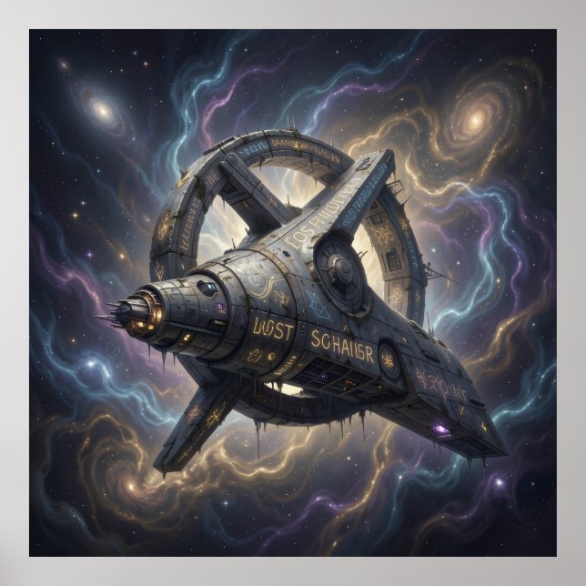 Poster Stellar Path – Journey Through the Universe´7 (Frente)