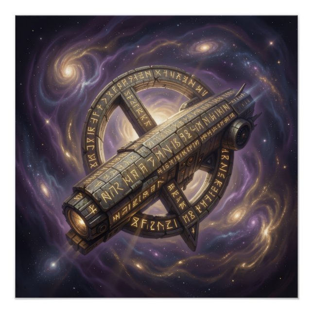 Pôster Stellar Path – Journey Through the Universe´9 (Frente)