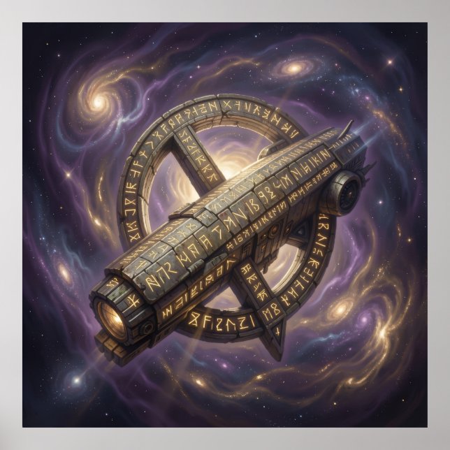 Poster Stellar Path – Journey Through the Universe´9 (Frente)