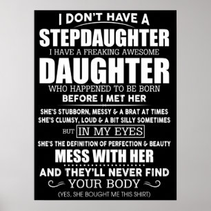 Poster Stepdaughter