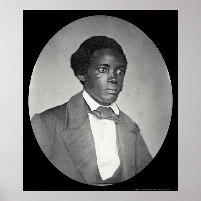 Poster Stephen Allen Benson Daguerreotype 1855 (Frente)