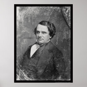 Pôster Stephen Arnold Douglas Daguerreotype 1844
