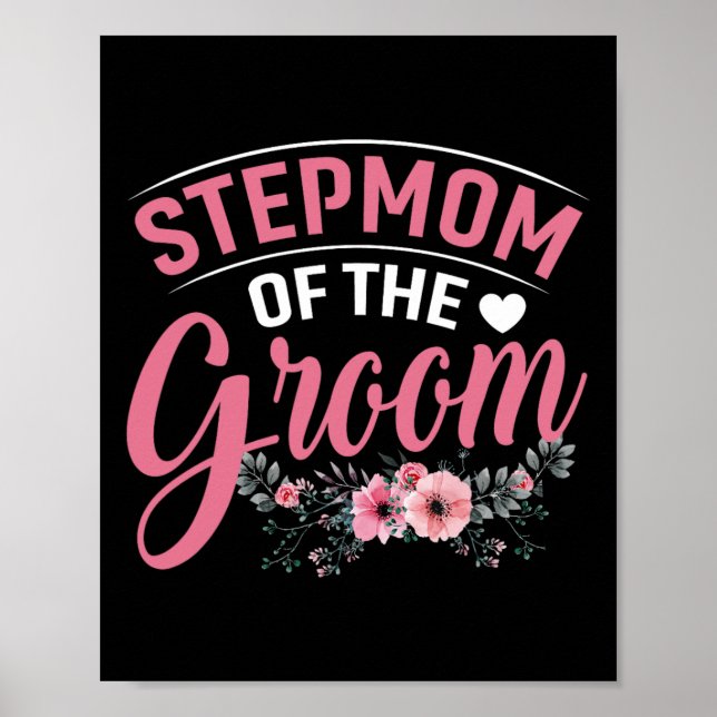 Poster Stepman Do Groom Dotou A Mãe Noiva. (Frente)