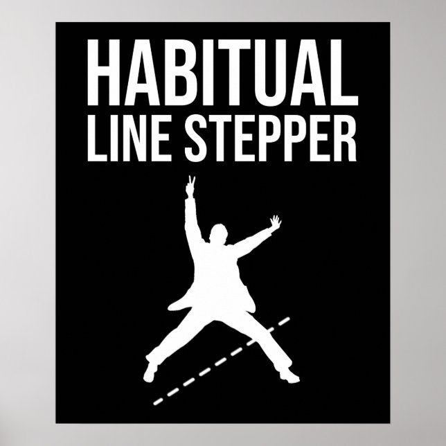 Poster Stepper da Linha Habitual (Frente)