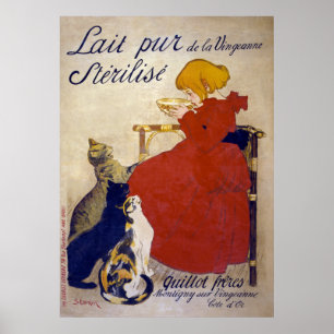 Pôster Stérilisé de la Vingeanne do pur de Lait, Steinl