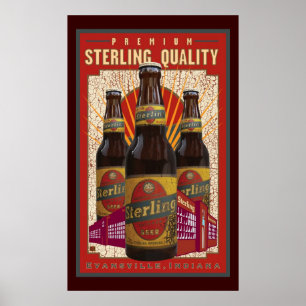 Pôster Sterling Beer