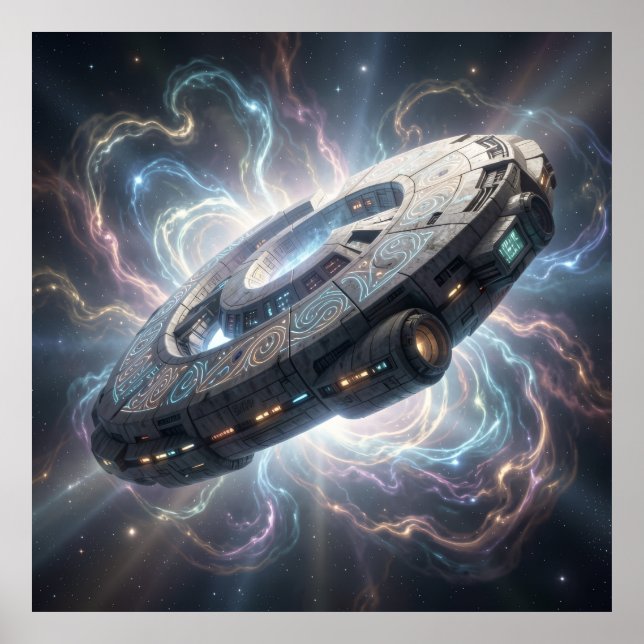 Poster Sternenpfad – Reise durch das Universum´8 (Frente)