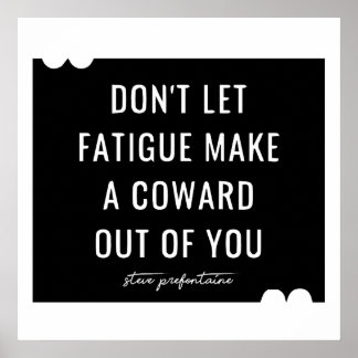 Poster Steve Prefontaine Cote