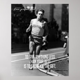Poster Steve Prefontaine Stop Pre