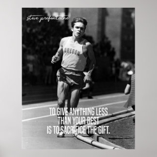 Poster Steve Prefontaine Stop Pre